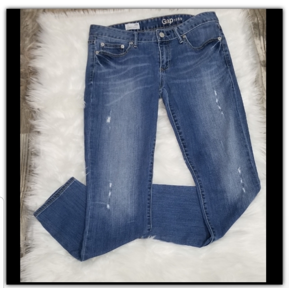 1969 Gap skinny distressed Jean's